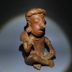 Nayarit, Mexico Terracotta Antropomorpisch figuur. circa 100