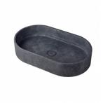 Waskom Ideavit Idea.Form 60x35x12 cm Ovaal Beton Donker, Ophalen of Verzenden, Nieuw, Overige typen