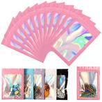 Fako Bijoux® - Roze Holografische Folie Zip Lock Zakjes -, Verzenden, Nieuw