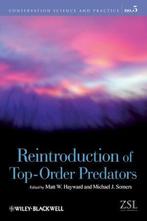 Reintroduction of Top-Order Predators, Boeken, Nieuw, Verzenden