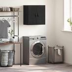 vidaXL Wandkast Zwart eiken 60 x 31 x 60 cm Bewerkt hout, Huis en Inrichting, Kasten | Overige, Verzenden, Nieuw
