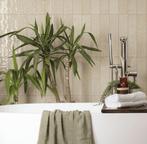 Wandtegel Ragno Lume Silt Handvorm Beige Glans 6,5x23, Nieuw, 20 tot 40 cm, 10 m² of meer, Wandtegels