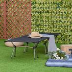 TRUUSK Vouwbaar Campingbed Aluminium Veldbed Hoogteverstelba, Verzenden, Nieuw