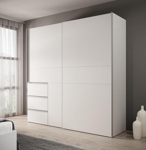 Kledingkast - Wit - 200x61x200 - Garderobekast, Huis en Inrichting, Kasten | Vitrinekasten, 50 tot 75 cm, Nieuw, 200 cm of meer