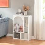 Boekenkast Vågå opbergkast 80x60x24 cm wit [en.casa], Verzenden, Nieuw