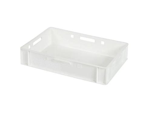 E1 krat 600x400x125mm wit, HDPE, gebruikt - Palletdeal (H1, Doe-het-zelf en Verbouw, Kratten en Dozen, 50 tot 75 cm, Gebruikt