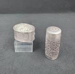 Sirihdoos & doos - Zilver - No reserve price - Indonesië -, Antiek en Kunst