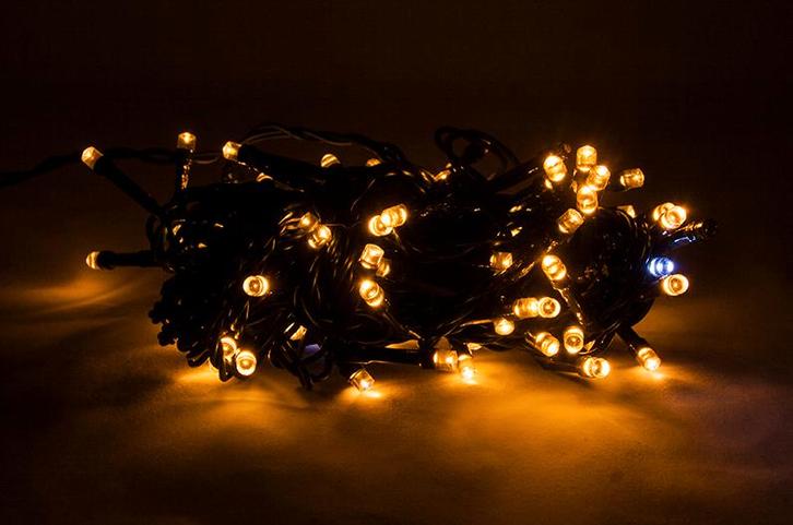 LED Kerstboom Twinkle verlichting - 100 LED - Warm wit, Diversen, Kerst, Ophalen of Verzenden