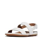 -0% FitFlop  FitFlop Gracie leather back-strap sandals  maat, Kleding | Dames, Schoenen, Verzenden, Nieuw, Wit
