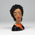 Kolozsvári Kory Ceramic - Buste, Bust of an art deco woman -