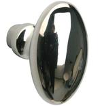Knopkruk Ei 65x38 mm glans nikkel, Doe-het-zelf en Verbouw, Ophalen of Verzenden, Nieuw