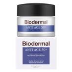Biodermal Anti Age 50+ Nachtcrème, Sieraden, Tassen en Uiterlijk, Uiterlijk | Gezichtsverzorging, Verzenden, Nieuw
