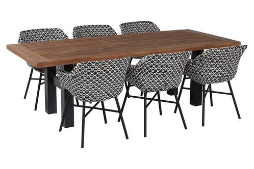 Hartman tuinset - Heron tuintafel 240 cm. + Delphine, Tuin en Terras, Tuinsets en Loungesets, Tuinset, Nieuw, Rotan, Verzenden