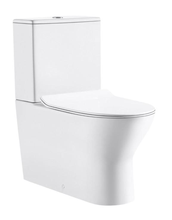 Duoblok VM Go Tina Rimless (inclusief reservoir en zitting), Doe-het-zelf en Verbouw, Sanitair, Toilet, Nieuw, Ophalen of Verzenden