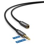 AUX Verlengkabel 1M – 3,5mm Jack – Flexibel & Helder Geluid, Telecommunicatie, Verzenden, Nieuw