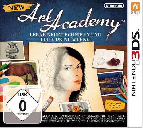 New Art Academy-Duits (3DS) Gebruikt, Spelcomputers en Games, Games | Nintendo 2DS en 3DS, Zo goed als nieuw, Ophalen of Verzenden