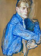 Brian Julian Stonehouse (1918-1998) - Portrait à New York, Antiek en Kunst, Kunst | Schilderijen | Modern