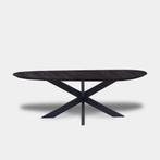 Tafel organisch eikenhout  Matrix  230x105, Huis en Inrichting, Tafels | Eettafels, Nieuw