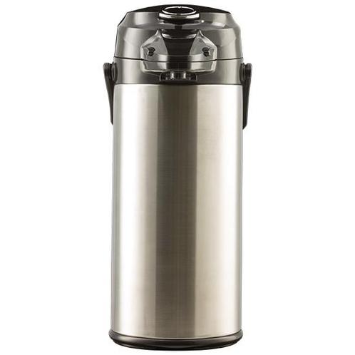 Thermoskan | RVS/Zwart | 2.2L | Dubbelwandig | Pomp Mastro, Zakelijke goederen, Horeca | Keukenapparatuur, Nieuw in verpakking