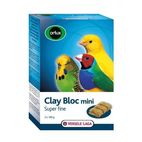 Orlux Clay bloc mini kleikoek 540 gram - Vogelvoer, Dieren en Toebehoren, Vogels | Toebehoren, Nieuw, Verzenden