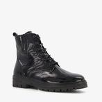 Hush Puppies leren dames lak veterboots zwart maat 39, Kleding | Dames, Schoenen, Nieuw, Verzenden