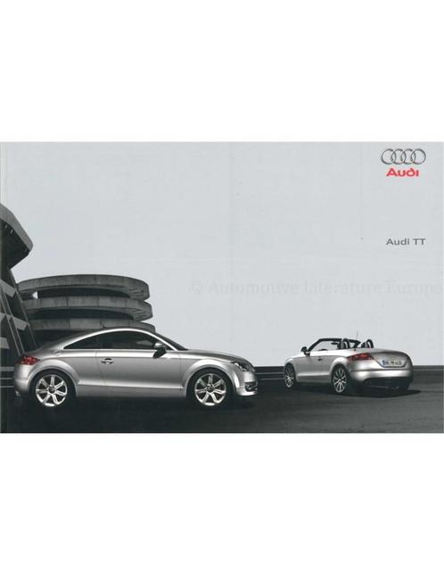 2007 AUDI TT BROCHURE NEDERLANDS, Boeken, Auto's | Folders en Tijdschriften, Audi