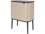 Brabantia Bo Touch Bin Prullenbak - 11 + 23 liter -, Verzenden, Zo goed als nieuw