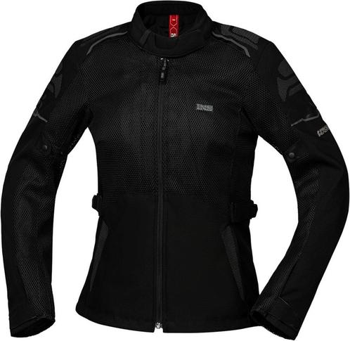 IXS Tourster-Big Air 1.0 Mesh Dames Zwart Textiele Motorjas, Motoren, Kleding | Motorkleding, Dames, Nieuw met kaartje, Jas | textiel
