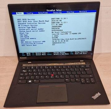 *Lichte Schade* Lenovo X1 Carbon 2nd Gen i7-4600U 14 inch... beschikbaar voor biedingen