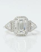 Zonder Minimumprijs - Statement ring - 14 karaat Witgoud -, Sieraden, Tassen en Uiterlijk, Antieke sieraden