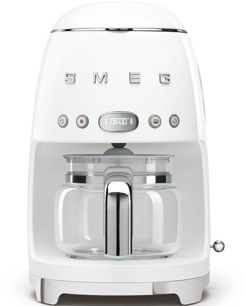Smeg DCF02WHEU koffiemachine wit, Witgoed en Apparatuur, Koffiezetapparaten, Nieuw, Verzenden