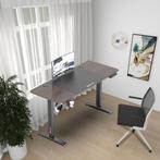 [pro.tec] Bureau Salinas zit sta elektrisch verstelbaar waln, Huis en Inrichting, Bureaus, Verzenden, Nieuw