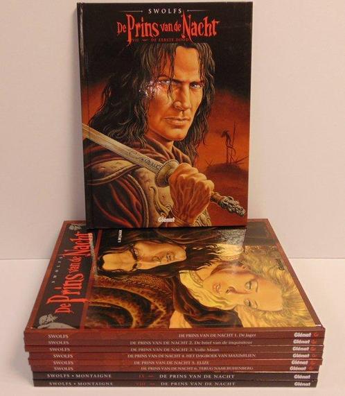 De Prins van de nacht - 5x Glénat uitgaven HC + 4x Grafica, Boeken, Stripboeken