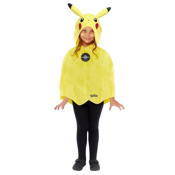 Kind Kostuum Pokemon Pikachu Cape, Kinderen en Baby's, Carnavalskleding en Verkleedspullen, Nieuw, Verzenden