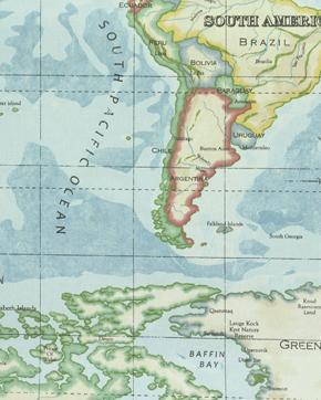 Atlas wereldkaart katoen beschikbaar voor biedingen