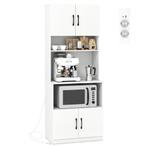 LIVSK Keuken Voorraadkast met Oplaadstation - 2 Deuren - Ver, Huis en Inrichting, Verzenden, Nieuw