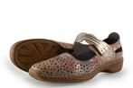 Rieker Instappers in maat 41 Beige, Kleding | Dames, Schoenen, Verzenden, Zo goed als nieuw, Rieker, Instappers