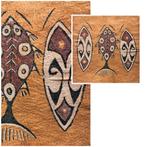 Handbeschilderd boomschors uit Papua Barat - Etnografica -