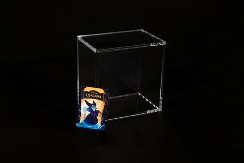 Premium Acrylic - Disney Lorcana Trove Box Case (6mm) | The, Hobby en Vrije tijd, Verzamelkaartspellen | Overige, Nieuw, Verzenden