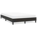 vidaXL Bedframe zonder matras 120x210 cm fluweel zwart, Verzenden, Zwart, Stof, Nieuw