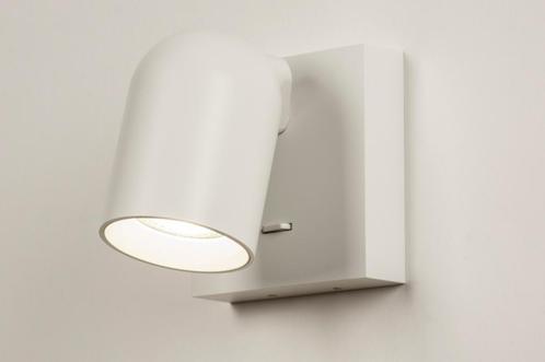 Rietveld Wandlampen - Wit - Metaal, Aluminium, Huis en Inrichting, Lampen | Wandlampen, Verzenden