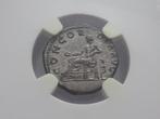 Romeinse Rijk. NGC AU 5/5 - 3/5 Sabina, AD 128 (?)-136/7 AR., Postzegels en Munten, Munten | Europa | Niet-Euromunten