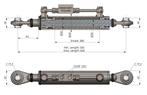 Hydraulische Topstang Cat. 1-1 - Verlengd - (560 – 840 mm), Ophalen of Verzenden, Nieuw, Overige merken