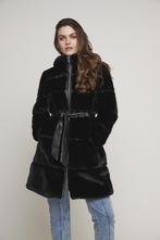 -30% Rino & Pelle  Rino & Pelle Harvard.7002412 faux fur coa, Verzenden, Nieuw, Zwart