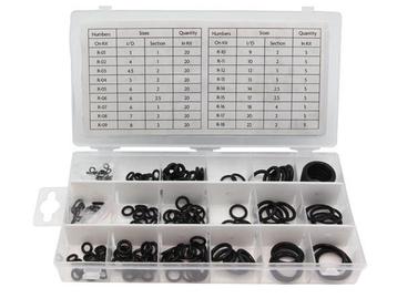 Assortiment intrilrubber o-ringen, metrisch - 225-delig beschikbaar voor biedingen
