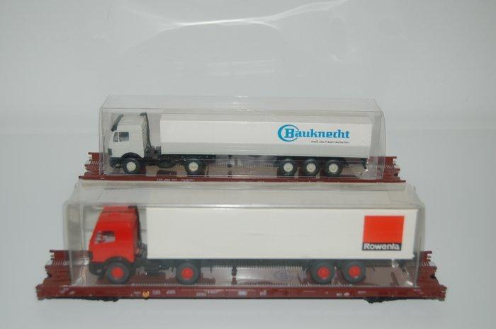 Märklin H0 - 4742 - Modeltrein goederenwagon (2) - Twee, Hobby en Vrije tijd, Modeltreinen | H0