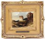 Alexander Duff Robertson (1807-1886) - Schaapsherder in een, Antiek en Kunst, Kunst | Schilderijen | Klassiek