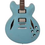 Vintage Reissued VSA 550 Gun Hill Blue, Muziek en Instrumenten, Ophalen of Verzenden, Nieuw, Semi-solid body, Overige merken
