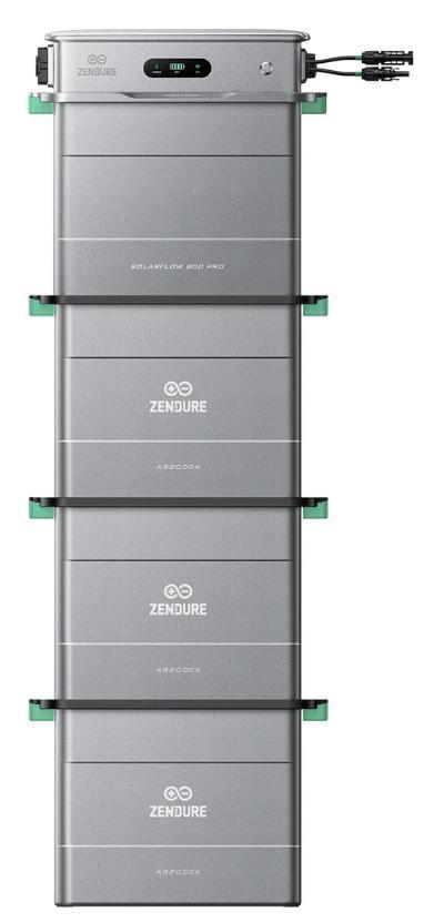 Zendure SolarFlow 800 Pro Incl. 4 x AB2000X (7680Wh), Doe-het-zelf en Verbouw, Zonnepanelen en Toebehoren