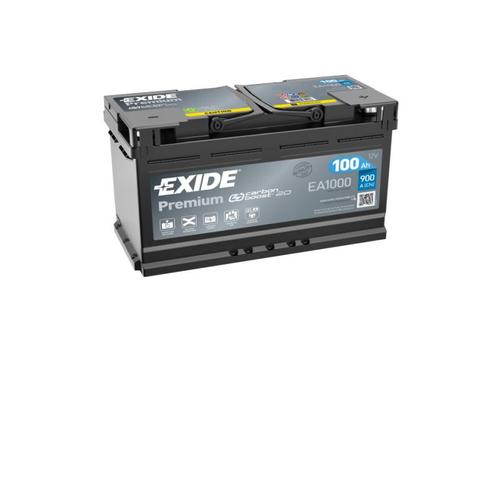 Exide Premium accu | EA1000 | 12V 100Ah, Auto-onderdelen, Accu's en Toebehoren, Ophalen of Verzenden